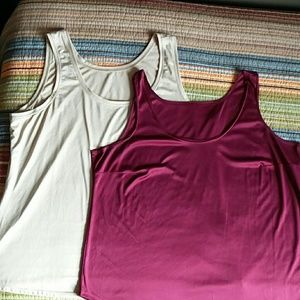 Two tank tops